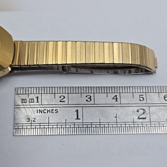 Womens Vintage Ogival 10 Micron 18k Gold Pated Automatic Date Watch Runs UFO - Picture 8 of 11